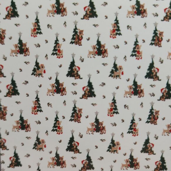 Rudolph Red-Nosed Reindeer Oversized Plush Throw Blanket 60" x 70" Christmas - Picture 14 of 16